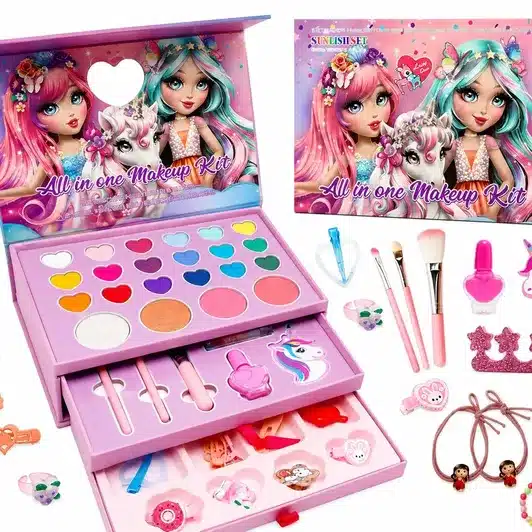 Kids All In One Makeup and Beauty Play Set